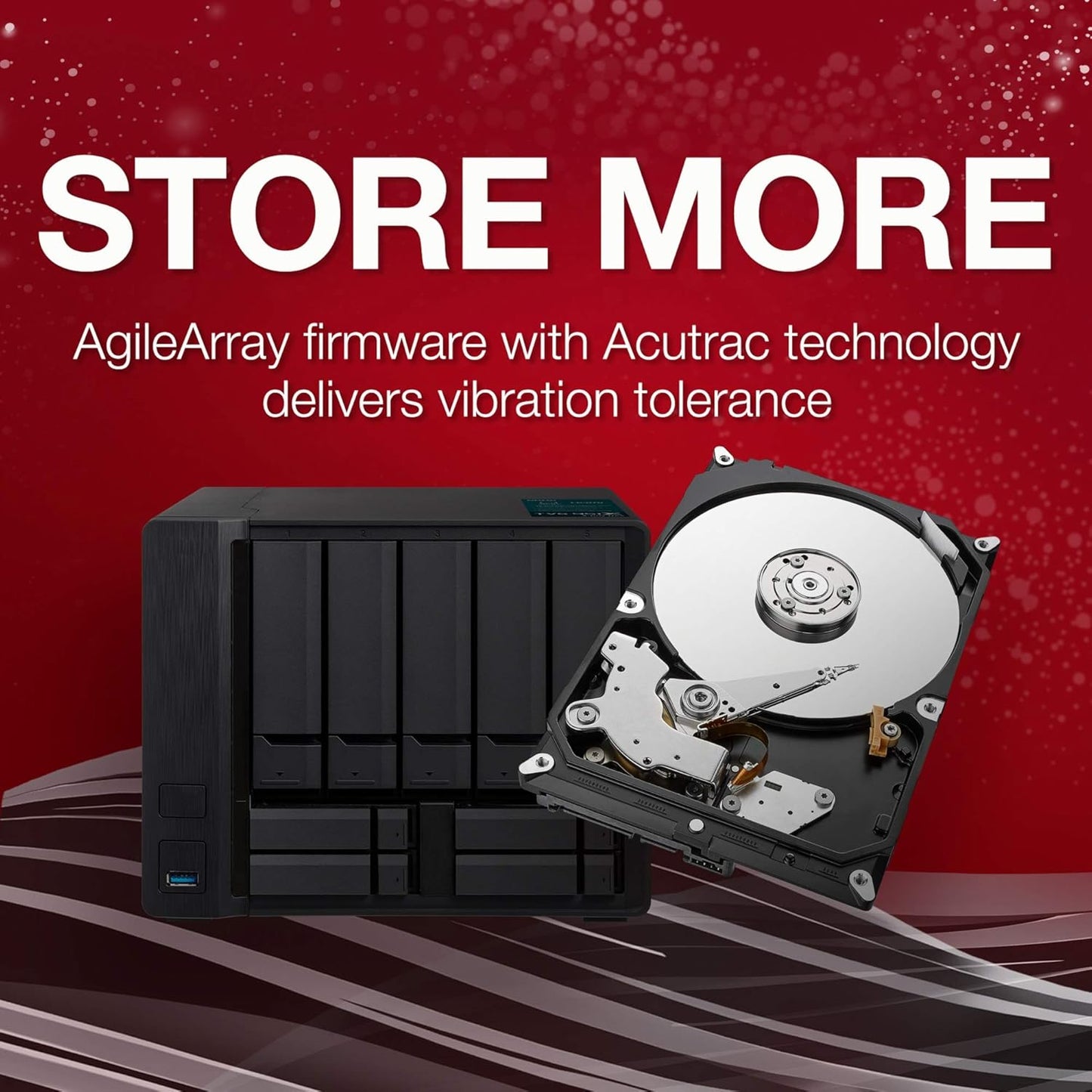 Seagate Ironwolf 4TB NAS Internal Hard Drive HDD – CMR 3.5 Inch SATA 6Gb/S 5900 RPM 64MB Cache for RAID Network Attached Storage – Frustration Free Packaging (ST4000VNZ08)