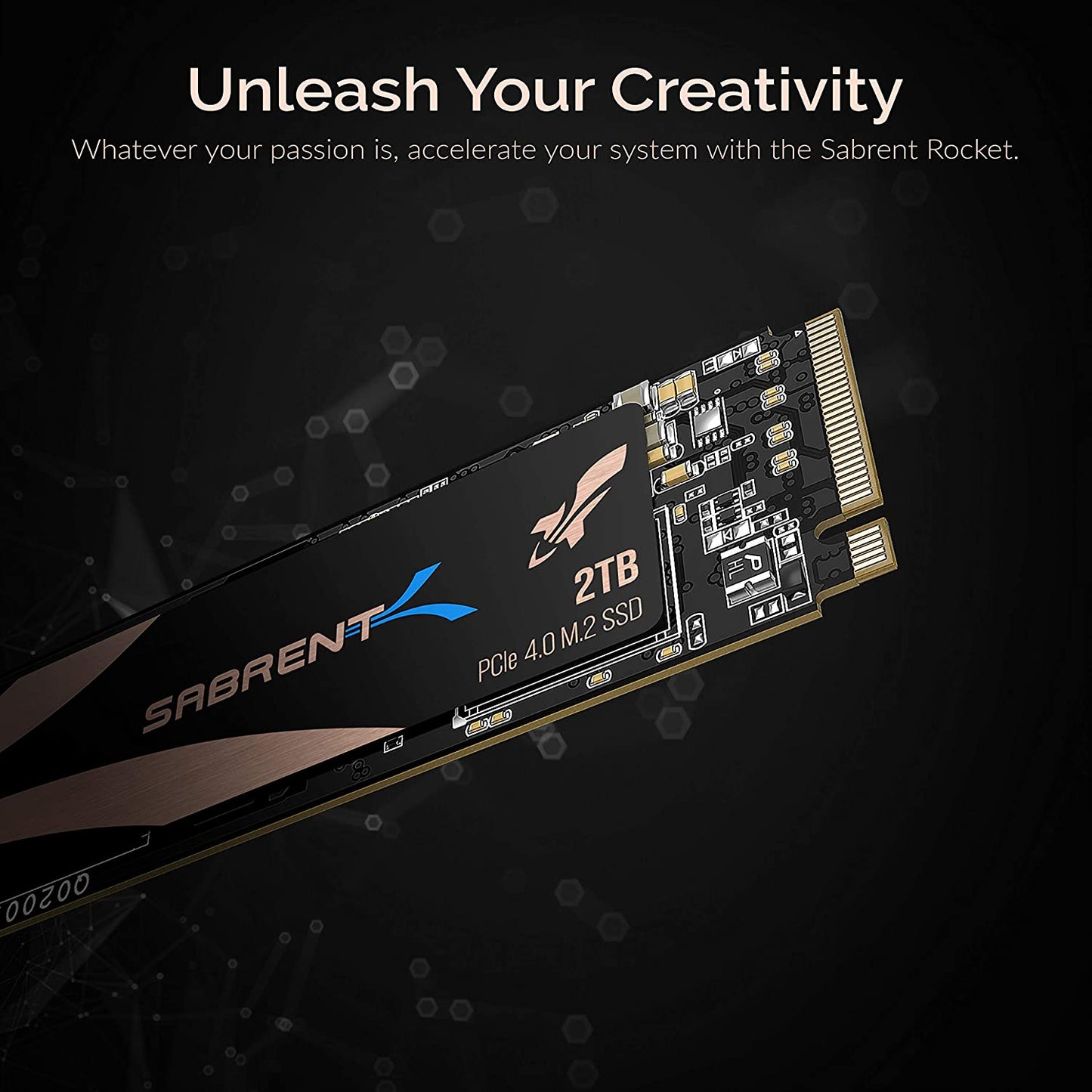SABRENT 2TB Rocket Nvme Pcie 4.0 M.2 2280 Internal SSD Maximum Performance Solid State Drive with Heatsink (Latest Version) (Sb-Rocket-Nvme4-Htsk-2Tb)