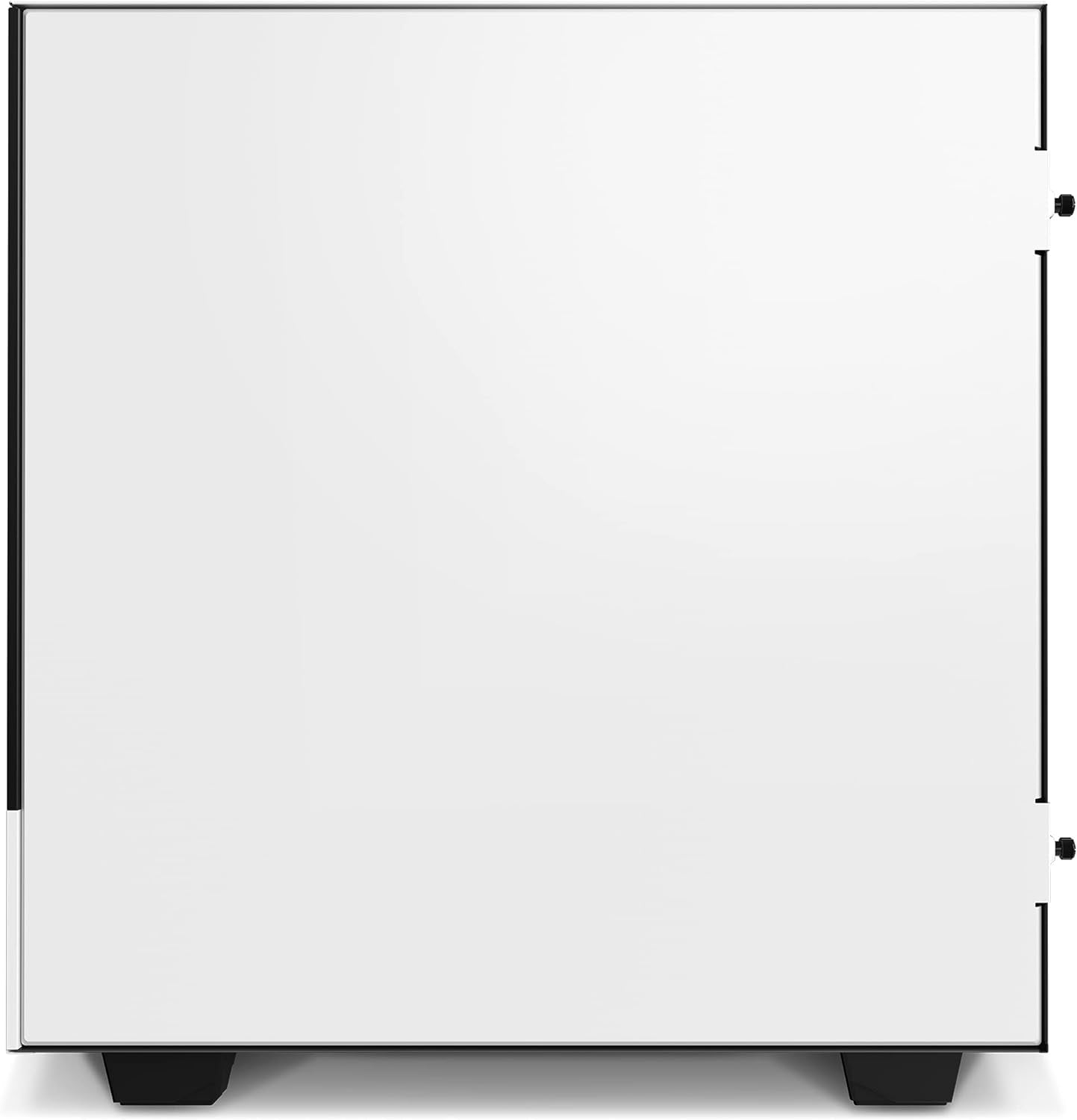 NZXT H510 Flow - CA-H52FW-01 - Compact ATX Mid-Tower PC Gaming Case - Perforated Front Panel - Tempered Glass Side Panel - Cable Management System - Water-Cooling Ready - White/Black