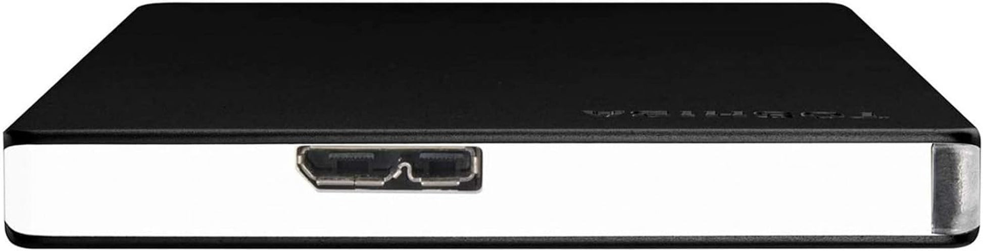 Toshiba Canvio Slim 2TB Portable External Hard Drive USB 3.0, Black - HDTD320XK3EA