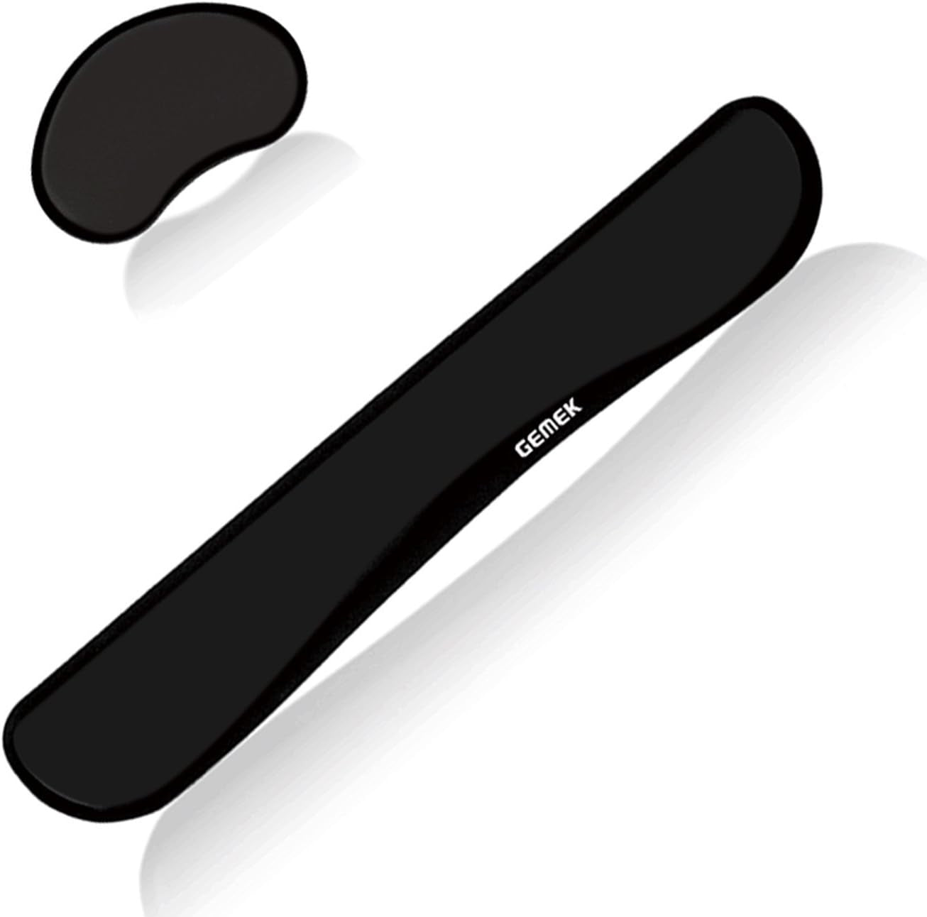 GEMEK Keyboard Wrist Rest Pad & Mouse Wrist Rest Support for Gaming Computer Laptop, Memory Foam Set for Easy Typing & Relief Getting Hand Hurt and Carpal Tunnel Syndrome Pain