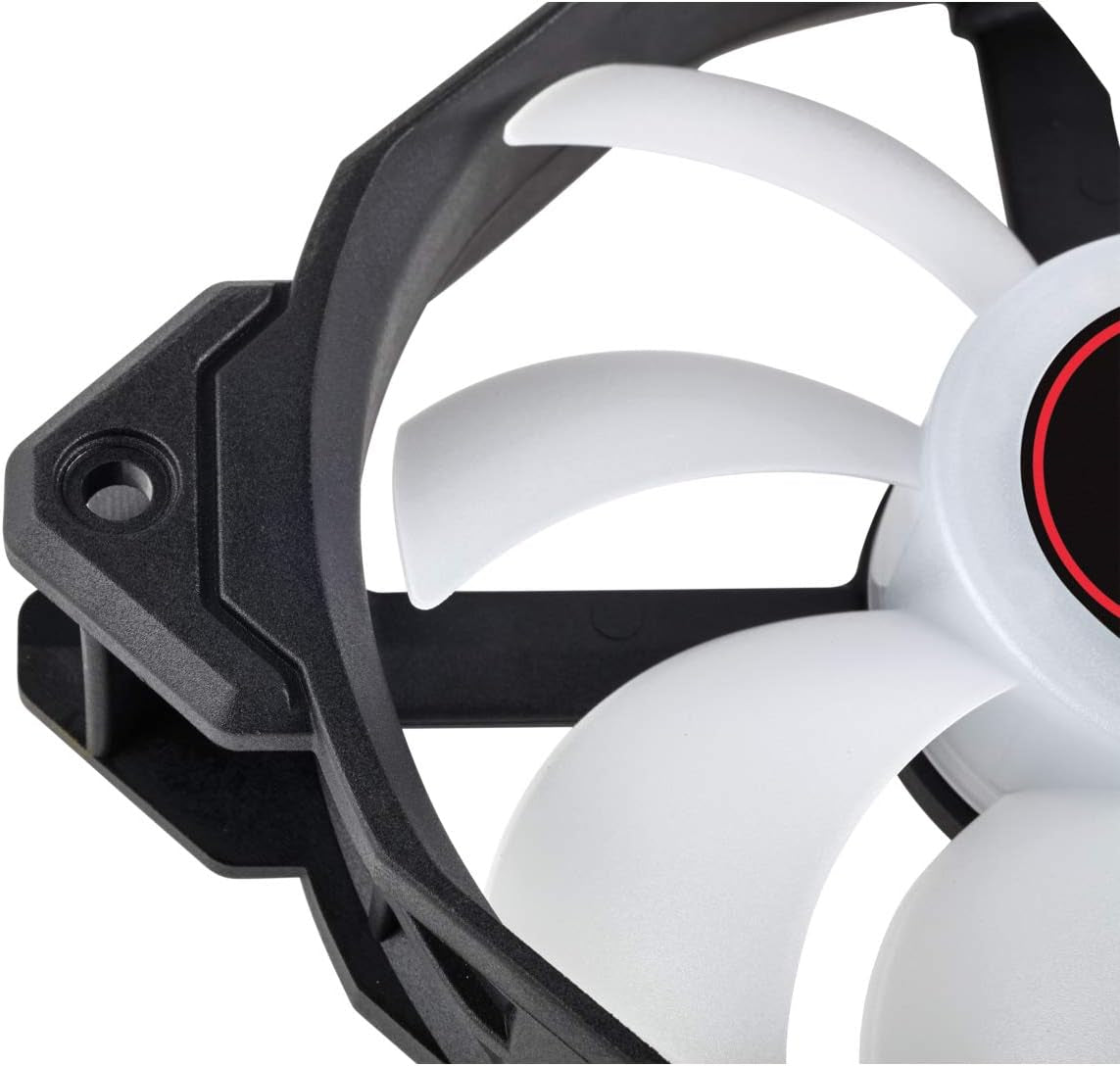 Corsair AF120 LED Low Noise Cooling Fan - 120 Mm, 4.72 Inches, Desktop Compatible