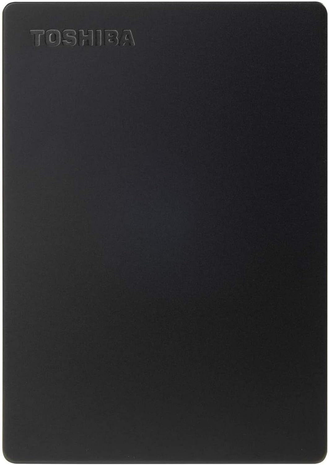 Toshiba Canvio Slim 2TB Portable External Hard Drive USB 3.0, Black - HDTD320XK3EA