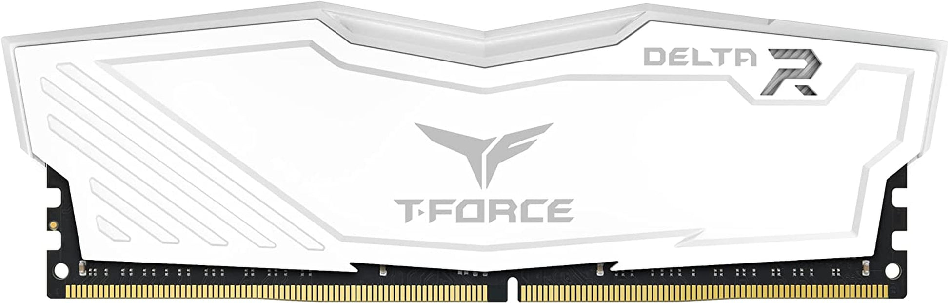 TEAMGROUP T-Force Delta RGB DDR4 32GB (2X16Gb) 3200Mhz (PC4-25600) CL16 Desktop Memory Module Ram TF4D432G3200HC16FDC01 - White