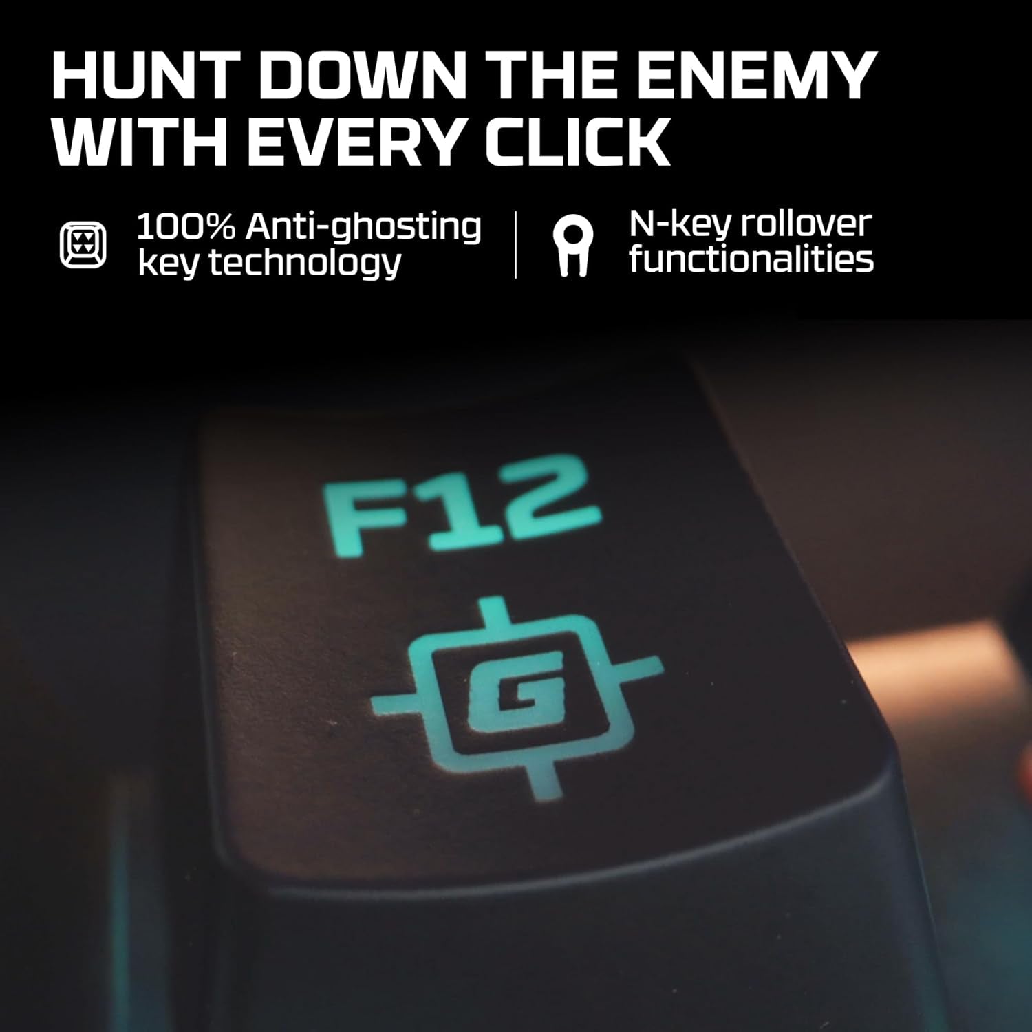 Hyperx Alloy Origins - Mechanical Gaming Keyboard, Software-Controlled Light & Macro Customization, Compact Form Factor, RGB LED Backlit - Clicky Hyperx Blue Switch,