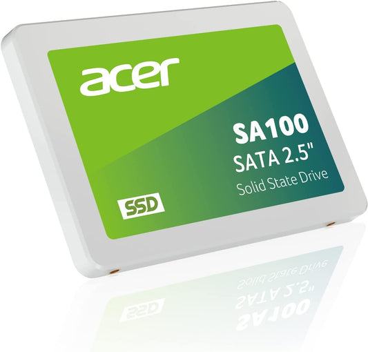 Acer SA100 960GB 2.5 Inch SSD SATA III Internal SSD Solid State Drive, 560Mb/S Read, 3D NAND Flash Memory, SATA III 6 Gb/S Interface