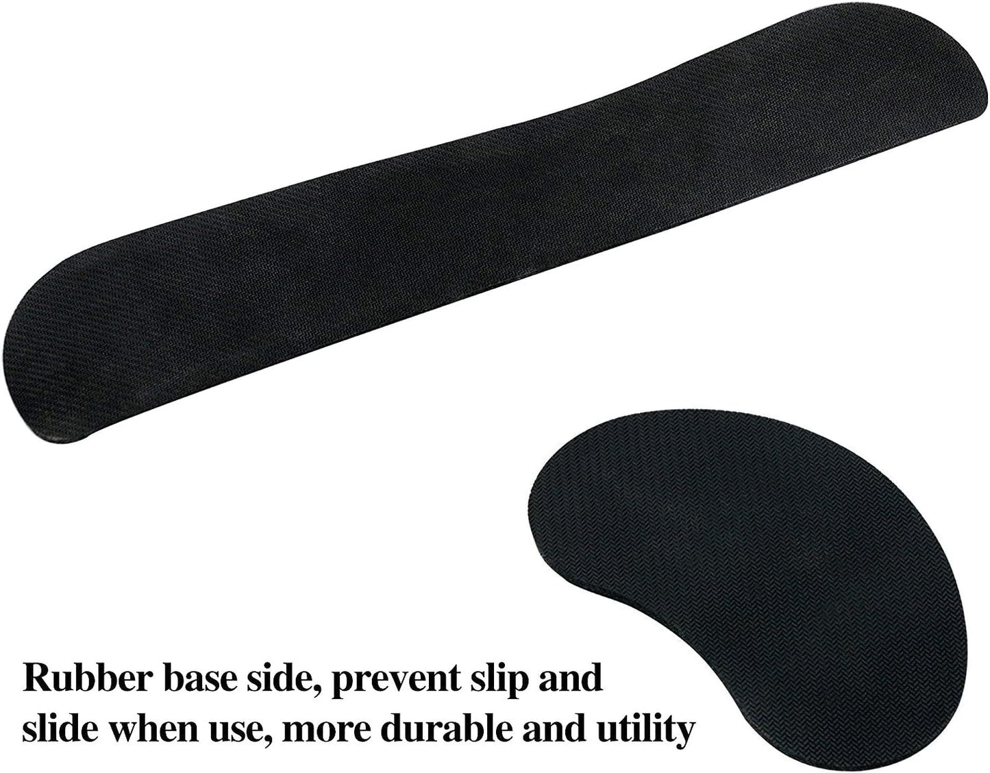 GEMEK Keyboard Wrist Rest Pad & Mouse Wrist Rest Support for Gaming Computer Laptop, Memory Foam Set for Easy Typing & Relief Getting Hand Hurt and Carpal Tunnel Syndrome Pain