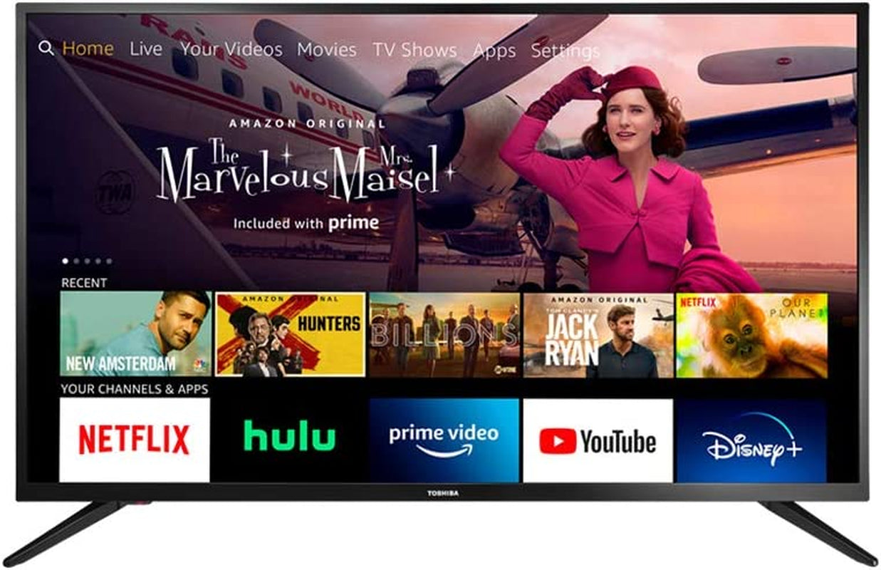 Toshiba 43LF421U21 43-Inch Smart HD 1080P TV - Fire TV, Released 2020