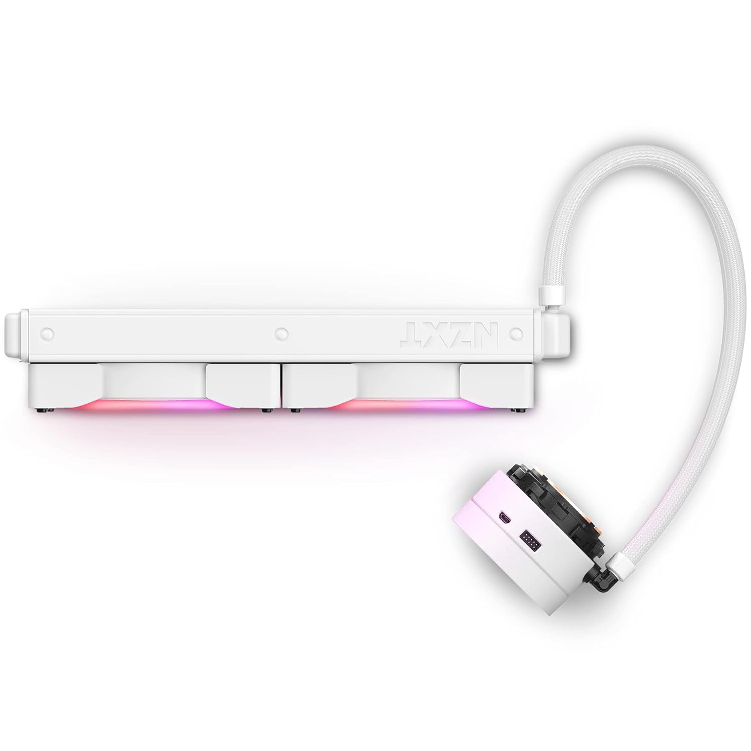NZXT Kraken X63 RGB 280Mm - RL-KRX63-R1 - AIO RGB CPU Liquid Cooler - Rotating Infinity Mirror Design - Improved Pump - Powered by CAM V4 - RGB Connector - Aer RGB V2 140Mm Radiator Fans (2 Included)